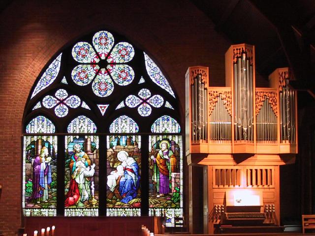 The concert was held at Christ Episcopal Church in Dallas, TX [The Wireless Consort Recorder Quartet concert at Christ Episcopal Church - Dallas, TX, March 28, 2004]